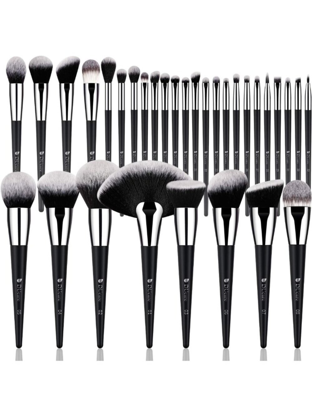 32PCS Ultra-Soft Makeup Brush Set - Professional Foundation, Contour, Eyeshadow